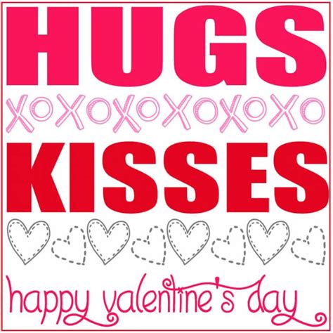 Valentines Hugs And Kisses T