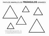 Triangulo Triangulos Triangle Tamanos sketch template