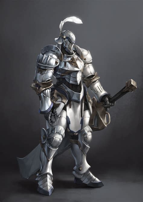 artstation knight  heavy armor wooju ko knight soldiers   fantasy armor armor