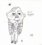 Wee Pee Herman Coloring Pages Joe Baloney Billy Sketch Original Show sketch template