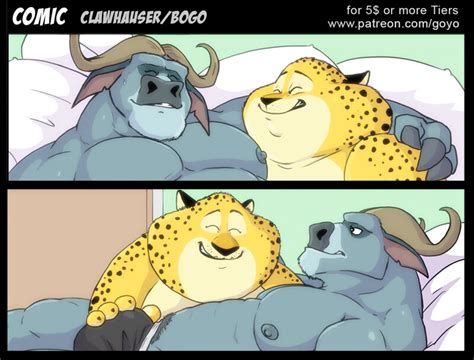 Comic Clawhauser Bogo By Gojho Fur Affinity [dot] Net