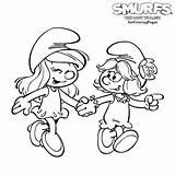 Village Coloring Smurfs Pages Lost Smurfette Smurf Coloriage Schtroumpf Getdrawings Color Getcolorings Blossom Choisir Tableau Un Mariage sketch template