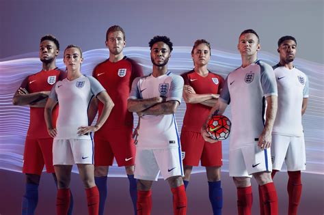 england 2016 national men and women s football kits nike news