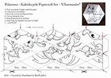 Kaleidocycle Charmander Papercraft Imgv2 Scribdassets Document Crafts sketch template