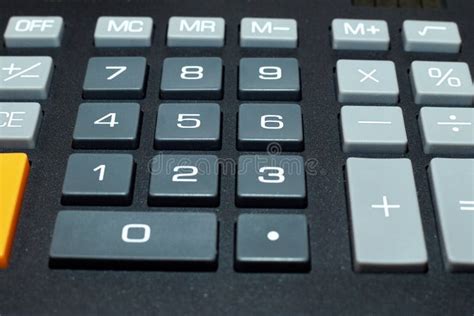 calculator buttons stock image image  buttons panel