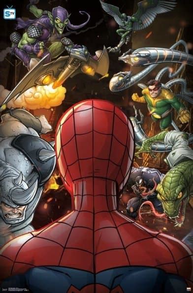marvel spider man new promo poster leak for disney xd