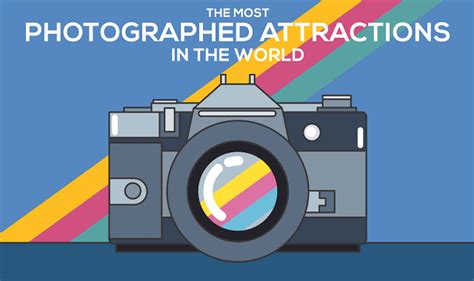 photographed attractions   world infographic visualistan