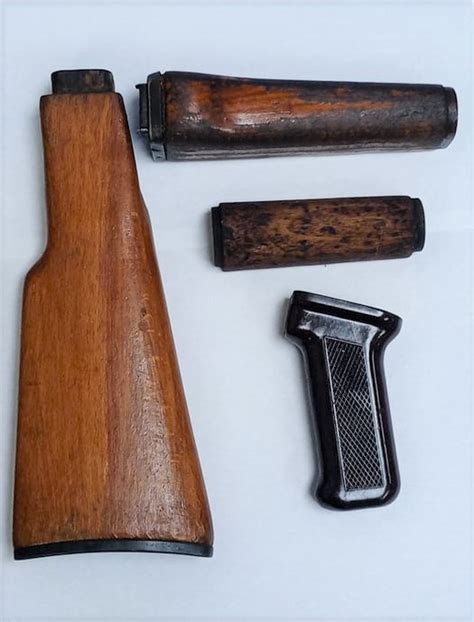 ak stock set wood  pc interarms