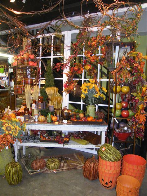 family tree nursery fall store displays fall store window displays