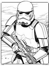 Stormtrooper Pages Crayola Sephiroth Starwars sketch template