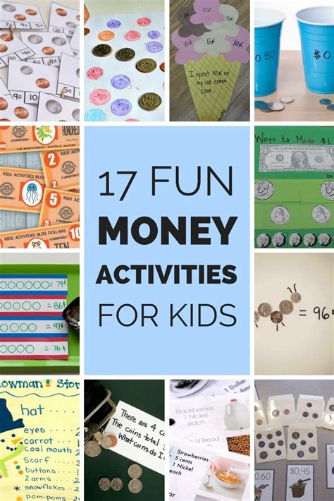 fun money activities   kids understand coins values