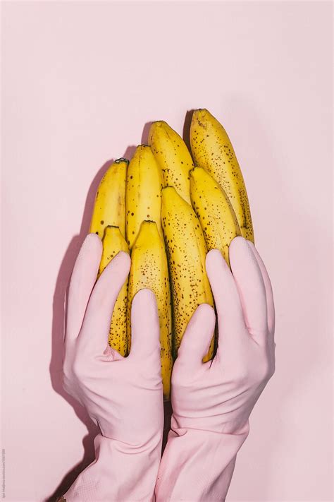 Bananas Food Colorful Touch Love Maintenance Sex Cleaning By