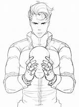 Hood Red Jason Todd Redhood Coloring Pages Behance Template Thank sketch template