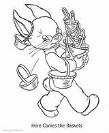 Coloring Pages Bunny Easter Christmas Hop Printable Color Colouring Getcolorings Bunnies Print Comments sketch template