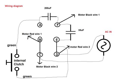 diagram electrical wiring diagram ac motor capacitor mydiagramonline