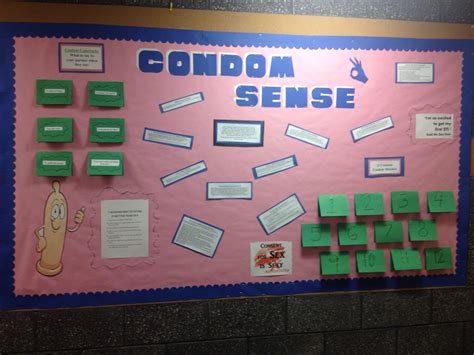 condom sense safe sex educational and interactive board for freshman residents at jmu by me as