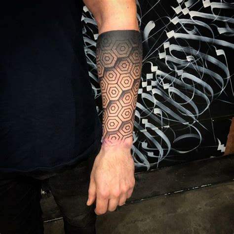 geometric  sleeve tattoo ideas  inspire  alexie