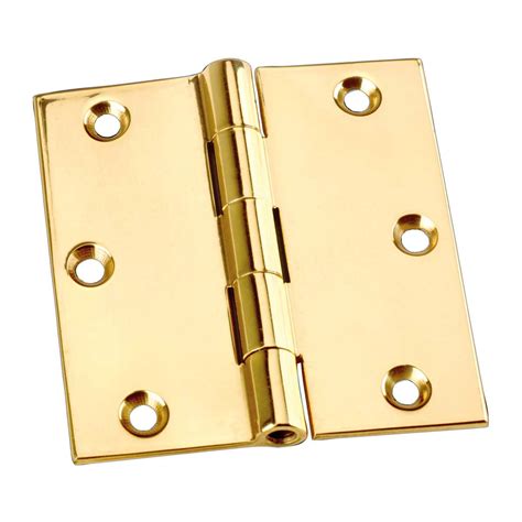 antique brass door hinges bright solid brass square hinge      walmartcom