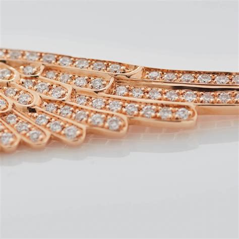 wings classic diamond bracelet in 18ct rose gold garrard