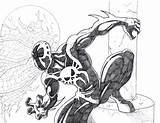 2099 Spider Man Spiderman Coloring Pages Sketch Ono Template sketch template