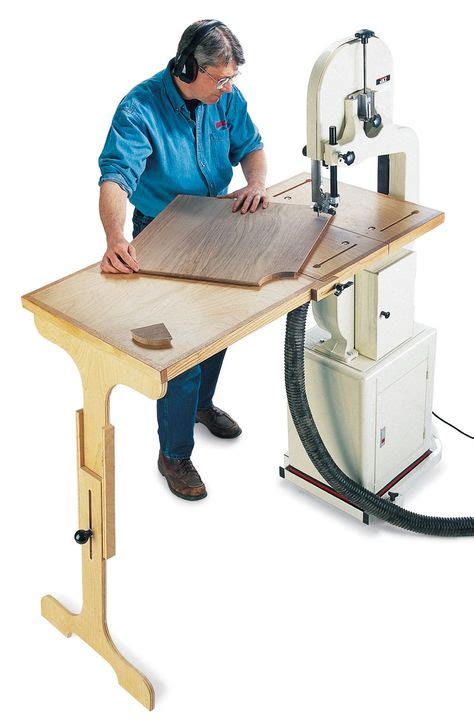 bandsaw table system  oversized table  extra support  sawing   marangozluk