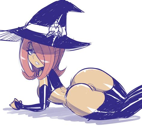 Rule 34 Ass Bigdeadalive Female Hair Over One Eye Little Witch
