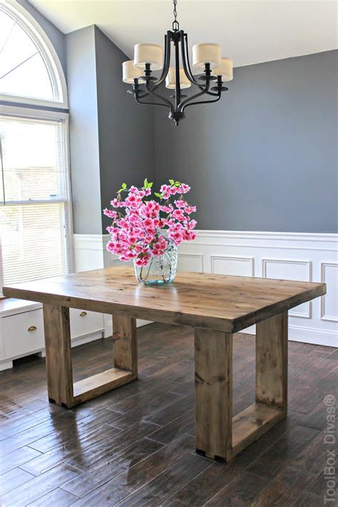 easy diy dining tables   build   budget
