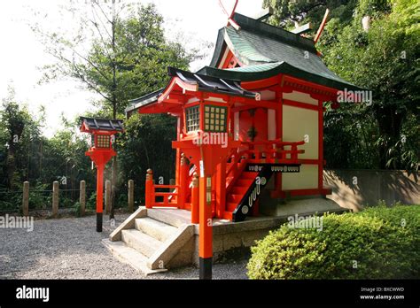 small shinto shrine  kyoto japan stock photo  alamy