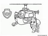 Patrol Paw Skye Coloring Pages Fly Want Printable Color Print sketch template