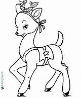 Christmas Coloring Pages Rudolph sketch template