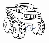 Monster Truck Draw Drawing Easy Kids Easydrawingguides Step Drawings Line Cute Axle Wheel Pages sketch template