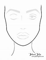 Template Makeup Face Drawing Printable Charts Blank Chart Sketch Make Mac Female Vidalondon Outline Male Coloring Templates Faces Gesicht Paintingvalley sketch template