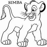 Lion King Coloring Simba Pages Printable Bubakids Movie sketch template