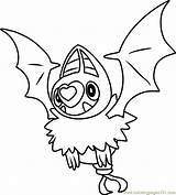 Swoobat Coloringpages101 sketch template