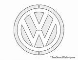 Vw Freestencilgallery sketch template