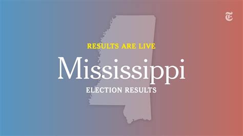 2019 mississippi governor general election results the new york times