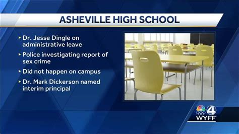 Asheville High School Principal On Leave After Report Of