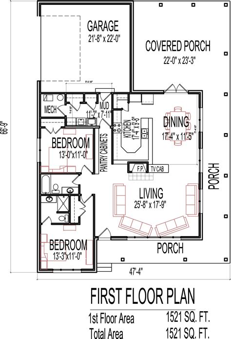 story  bedroom floor plans