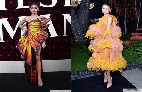 five dresses that only zendaya can pull off so don t even think about