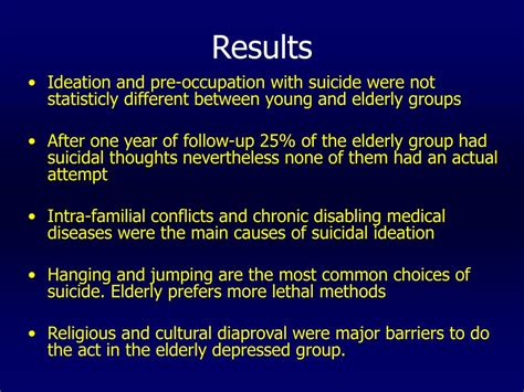 ppt suicide in geriatric depressed patients in turkish