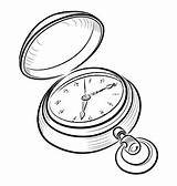 Reloj Clock sketch template