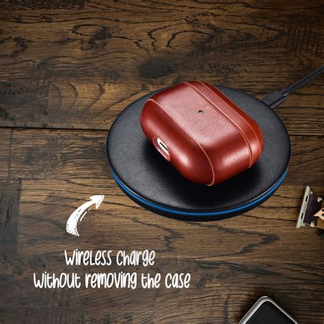 leather airpod case personalized airpod case  hook custom etsy