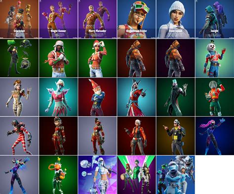 skins    image   updated item shop layout