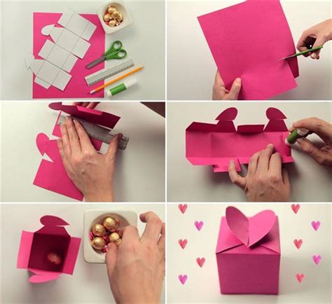 homemade valentine gifts cute wrapping ideas  small candy boxes