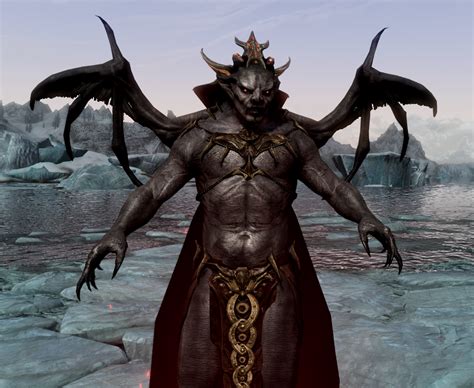 bulky vampire lord  wings  skyrim nexus mods  community