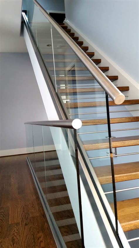 glass stair railings artistic stairs canada