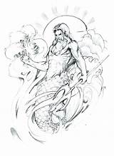 Poseidon Coloring Pages Color Getcolorings Print Printable sketch template