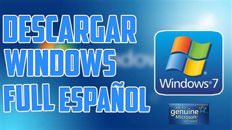 como descargar windows 7 ultimate gratis en español 32 y