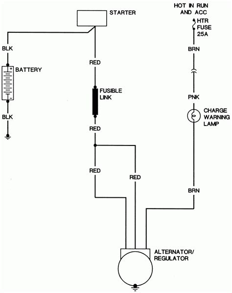 wiring diagram  chevy  alternator wiring diagram