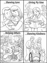 Lds Primary Church Crafts Another Coloringhome Robbygurlscreations Helpers sketch template